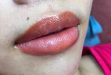 Lý do phun môi không đều màu. Chia sẻ dễ hiểu cho người mới.1_Xambiz by thammynhuy