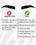 CHĂM SÓC MÀY MÔI SAU PHUN XĂM.1_Xambiz by Quynh Huong PMU